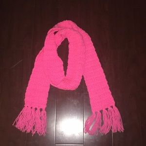 Handmade Hot Pink Scarf
